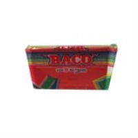 Plastilina baco marqueta 180grs color rojo coral