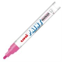 Marcador azor px-20 uniball paint color rosa c/12 pzas