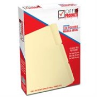 Folder offiz manila legal 3 pocisiones c/100