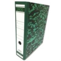 Registrador kyma tamaño oficio color verde jaspeado