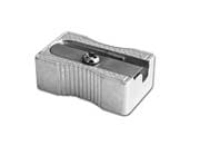 Sacapuntas mae metalico rectangular c/24 pzas