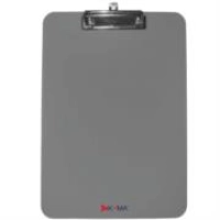 Tabla agarrapapel kyma acrílico tamaño carta con broche tipo clip color humo