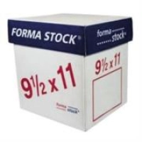 Papel formastock blanco 9.5 x 11 1tanto c/3000