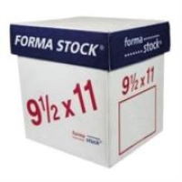 Papel formastock blanco 9.5 x 5.5 2tanto c/1500