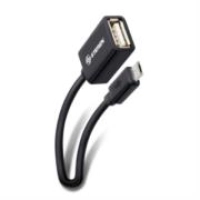 Cable otg steren para smartpthone android 10cm color negro Cable otg steren para smartpthone android 10cm color negro