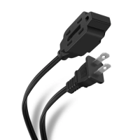 Extensión steren 3 contactos 4m calibre 16 color negro