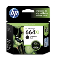 Tinta hp 664xl negro alto rendimiento