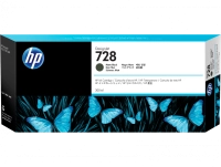 Tinta hp 728 - f9j68a, negro mate 300ml