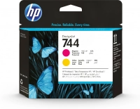 Cabezal hp 744 - f9j87a, magenta/amarillo