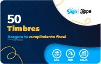 Timbres fiscales aspel paquete de 50 timbres facte50 (electrónico)
