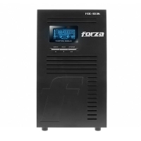 Ups forza fdc-103k en línea con capacidad de 3000va/3000w 120v 9-nema 40-70hz negro