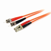 Startech.com cable patch de fibra duplex multimodo 62.5125 3m lc - st - cable for dispositivo de red - 10gbits - cable de conexión - lszh - 62.5125 µm - naranja