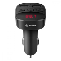 Transmisor steren fm bt c/manos libres/mp3/cargador