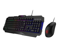 Kit de teclado y mouse forge gk100 rgb usb 2.0 español