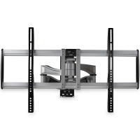 Startech.com soporte de tv para pared con movimiento total, de servicio pesado, articulado y ajustable para tv vesa de 32 a 75 , plateado - 1 pantalla(s) admitidas - 81.3cm a 190.5cm (75