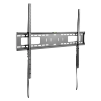 Startech.com soporte de pared para tv de pantalla plana - fijo - compatible con tvs curvos - 1 pantalla(s) admitidas - 152.4cm a 254cm (100