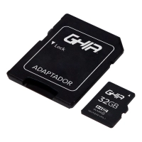 Memoria ghia 32 gb tipo micro sd clase 10 con adaptador