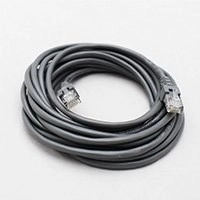Cable de red utp cat5e ghia 100cobre gris rj45 5m 15 pies patch cord