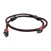 Cable hdmi ghia 1 mts reforzado para uso rudo cobre 4k a 24hz ethernet blister