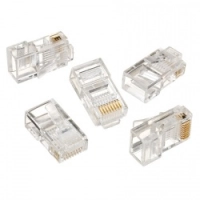 Plug rj45 cat6 ghia utp caja c/100 pzas