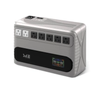 Ups interactivo ske energy gf1000 1000va/600w - color plata y negro, voltaje de entrada y salida 120v