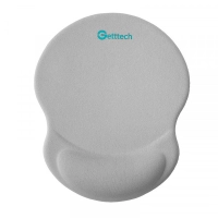 Getttech mousepad de gel - gris - modelo: ggd-std-01-gy