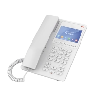 Teléfono ip grandstream ghp630 / teléfono ip con pantalla lcd a color 3.5 , 2 líneas sip con 2 cuentas, codec opus, ipv4/ipv6, con gestión en la nube gdms, blanco