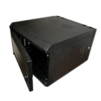 Gabinete north system montaje en pared 6 u.r. s/e sin equipo negro liso. **no incluye flete**