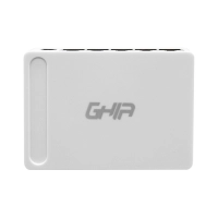Switch ghia 5 puertos rj45 10/100/1000 mbps no administrable auto mdi/mdix half full duplex // gigabit