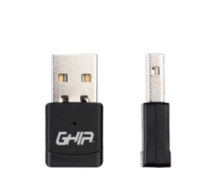 Tarjeta de red usb 2.0 ghia inalambrica dual band 600 mbps alta velocidad