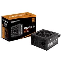 Fuente de poder gigabyte 550w80 plus bronzenegroatxno modular