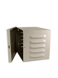 Av tt001 - gabinete metálico para sirena exterior de 30 watts lamina y bisagra de alta calidad ( gs001)