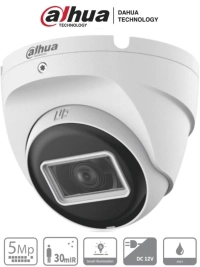 Cámara dahua hac-t2a51n-u-28-s2 cámara domo de 5 megapíxeles - 106 grados, metálica, lente 2.8mm, 30 metros