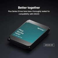 Disco duro interno synology serie plus 3.5 12tb sata 6gb/s 7200rpm 512mb compatible solo para equipos synology
