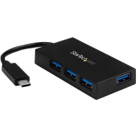Startech.com hub usb c 4 puertos - concentrador usb tipo-c 4 puertos usb-a - usb 3.2 gen 1 (5gbps) superspeed bus usb o autoalimentación - 4 total usb port(s) - 4 usb 3.0 port(s) - pc