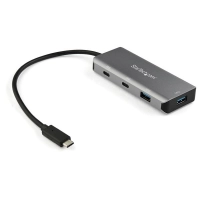Startech.com hub concentrador usb c de 4 puertos - usb 3.1 10gbps - 2x usb a - 2x usb c - hub usb tipo c - alimentado por el bus - soporte uasp - 4 total usb port(s) - 4 puerto(s) usb 3.1 - linux, chromeos, android, mac, pc