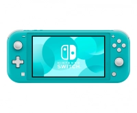 Nintendo switch lite - edición estándar - azul turquesa. version internacional