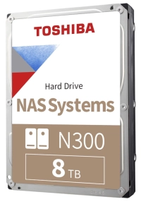 Disco duro interno toshiba n300  de rendimiento  8tb 7200rpm y 256mb cache.