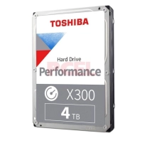 Disco duro interno toshiba® x300  de rendimiento , 4tb 7200rpm y 256mb cache.