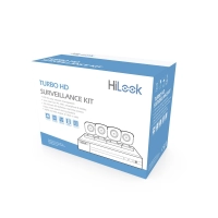 Kit turbohd 1080p / dvr 4 canales / 4 cámaras bala de metal / h.265+ / 1 fuente de poder profesional / accesorios de instalación