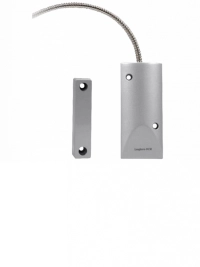 Ihorn ho03i - sensor magnético de cortina metálico nc  compatible con paneles ihorn  risco  dsc  bosch .