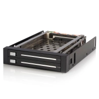 Startech.com gabinete rack móvil backplane de 2 discos duros hdd sata 2.5