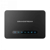 Ata grandstream ht818 para telfono analogico  8 puerto fxs 2 cuenta sip 2 puertos gigabit
