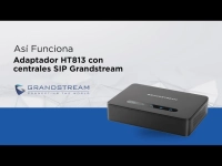 Adaptador voip grandstream ht881/ 8 puertos rj11 fxo para lineas analogicas 1 puerto rj11 fxs admite 3 perfiles sip