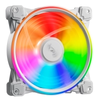 Ventilador xpg hurricane 140 argb pwm (pulse width modulation). 140mm. con iluminacion argb. blanco. hurricane140argbpwm-whcww