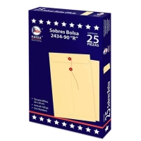 Sobre bolsa nassa oficio ante c.r. 8 pqs c/25 pzs 24x34 cms