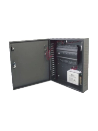 Gabinete ZKTeco INBIO460B, Panel de control de acceso 4 puertas y fuente incluidos 3 000 huellas entradas para conexión de semáforos o sirenas