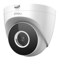 Cámara ip dahua domo uso interior wifi 2mp lente de 2.8 mm 92° micrófono integrado ir de 30m ranura microsd blanco