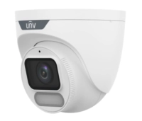 Cámara ip turret unv (ipc3622le-adf28k-wp) / 2mp / lente-2.8 mm / wdr 120db / ir 30m / microsd 512gb / micrófono integrado