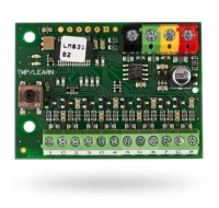 Modulo bus de conexion de detectores magneticos, el modulo permite conectar hasta 8 contactos magneticos en el bus de datos del sistema jablotron 100+. la conexion se puede elegir en un bucle de desconmutacion, un bucle simplemente equilibrado (r = 1 k) o un bucle activado por pulsos repetidos